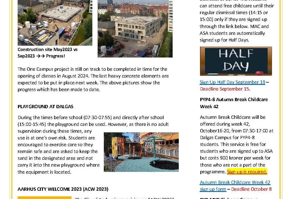 AIS Newsletter Week 37