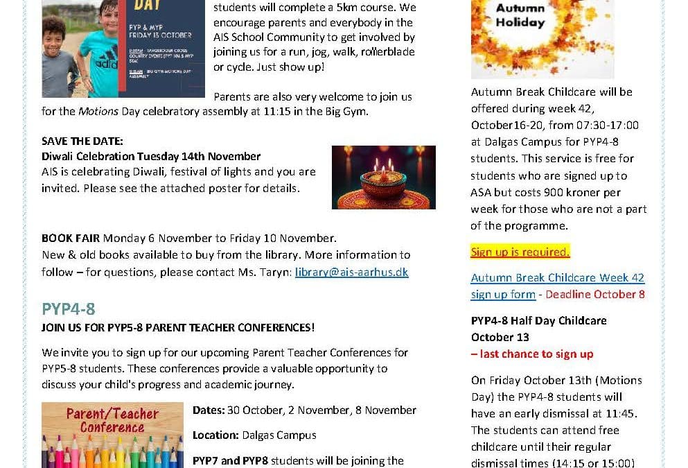 AIS Newsletter Week 40